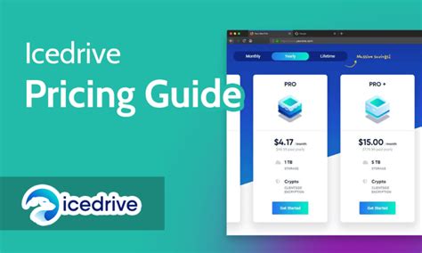 icedrive pricing